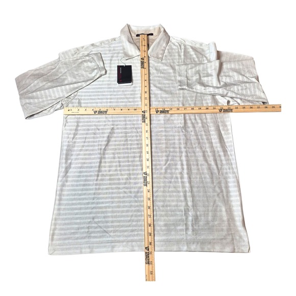 NEW! Tiger Woods Collection Nike Fit‎ Dry Long Sleeve Golf Polo Men's L NWT - Picture 4 of 9